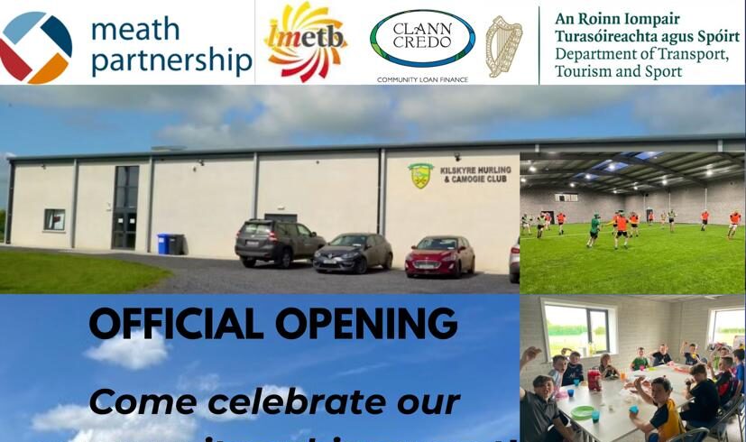 Official Opening – Sunday 19th May at 1.30pm